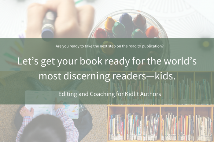 Let's get your book ready for the world's most discerning audience--kids.
