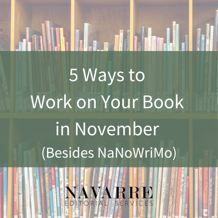 5 Ways to Work on Your Book in November (Besides NaNoWriMo)