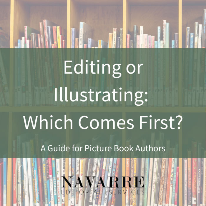 Editing or Illustrating: Which Comes First?