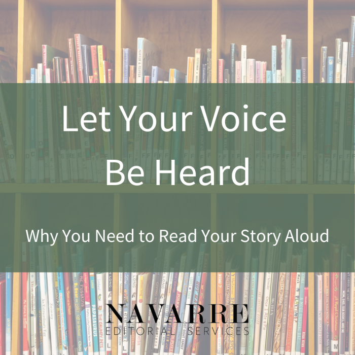 Let Your Voice Be Heard Why You Need to Read Your Story Aloud