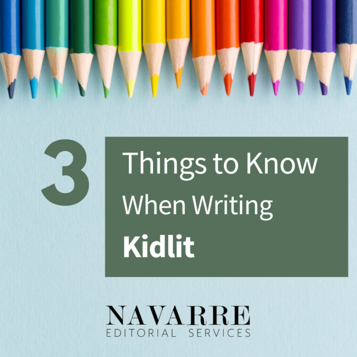 3 Things to Know When Writing Kidlit